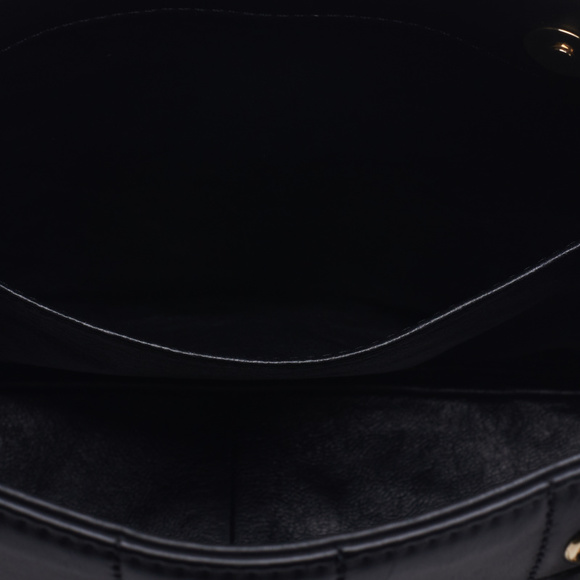 Chanel Chocolate Bar Double Chain Lambskin Black - Picture 6 of 8